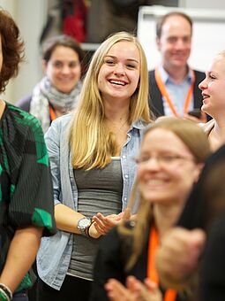 IFP Fachtagung Besucher_innen einer Fachtagung beim WIENXTRA-IFP