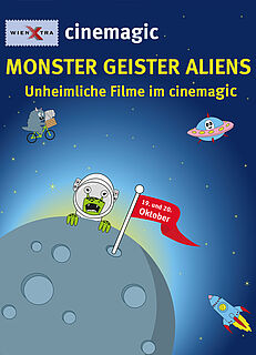 Monster Geister Aliens-Flyer