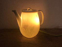 teekanne als Lampe