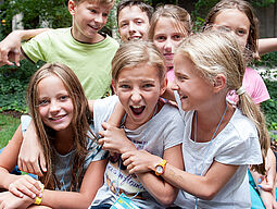 Portraits Gruppen 25 Kindergruppe im Rathaus
