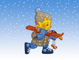 Holli Holli im Schnee