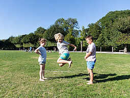 Seilspringen Pausenspiele