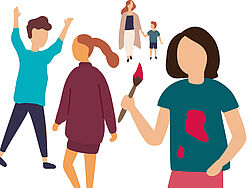 Einfach machen! Illustration von Kindern und Jugendlichen