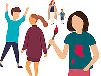 Einfach machen! Illustration von Kindern und Jugendlichen