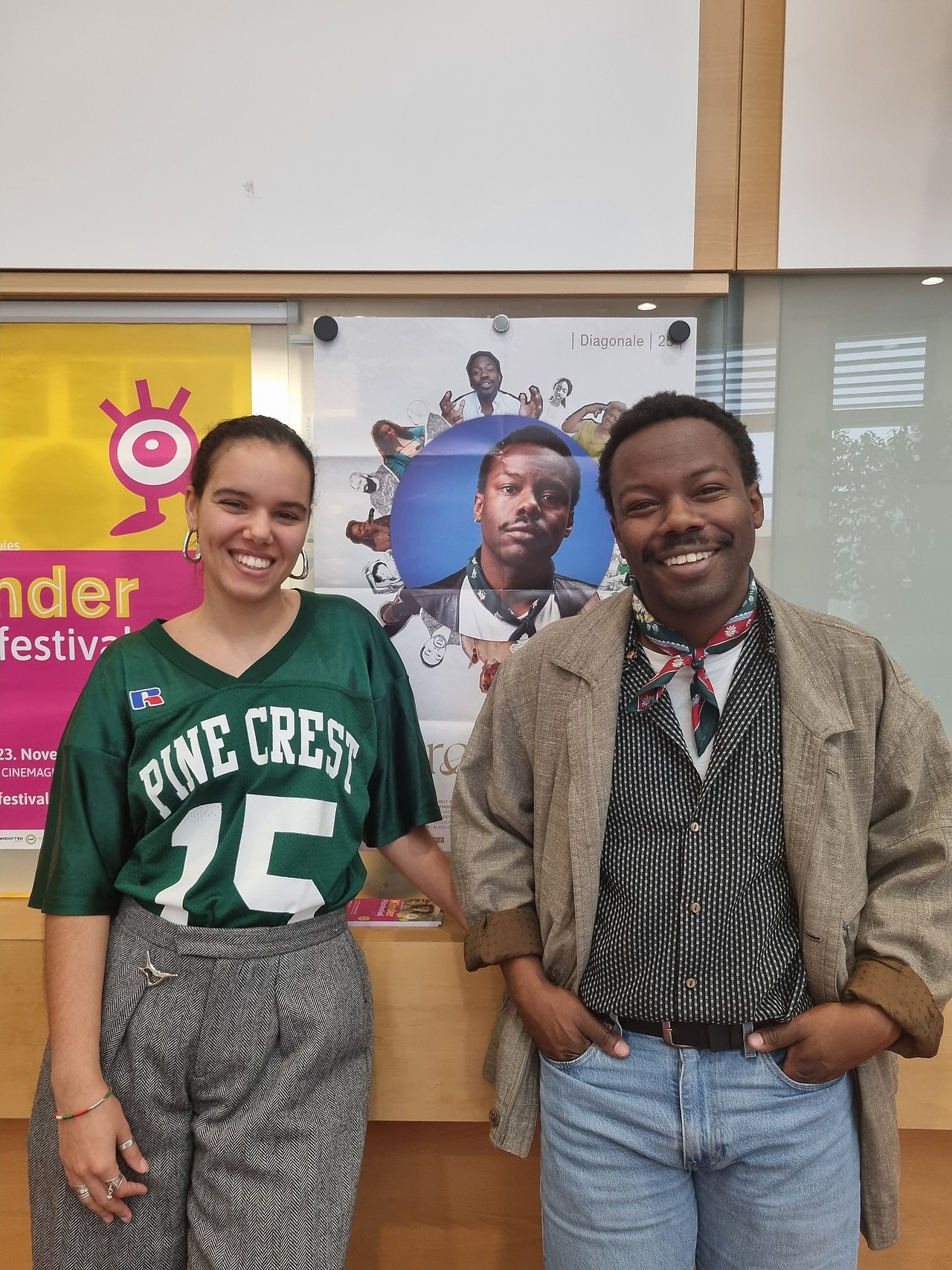 Mwita Mataro Filmgespräch mit Regisseur und Protagonist Mwita Mataro und Produzentin Andrea Elaiza Arnold zum Film AUSTROSCHWARZ am 12.11.2025