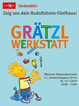 Grätzl-Werkstatt Plakat Rudolfsheim