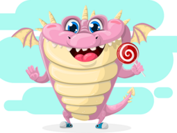 Rosa Drache Rosa Drache