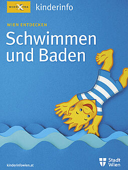 Maskottchen Holli im Wasser