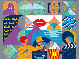 Einreichung Video und Filmtage Illustration Video und Filmtage