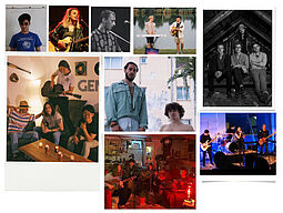 Collage von Musiker_innen