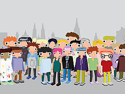 Figuren gezeichnete Figuren