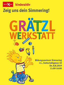 Plakat Grätzl-Werkstatt Simmering
