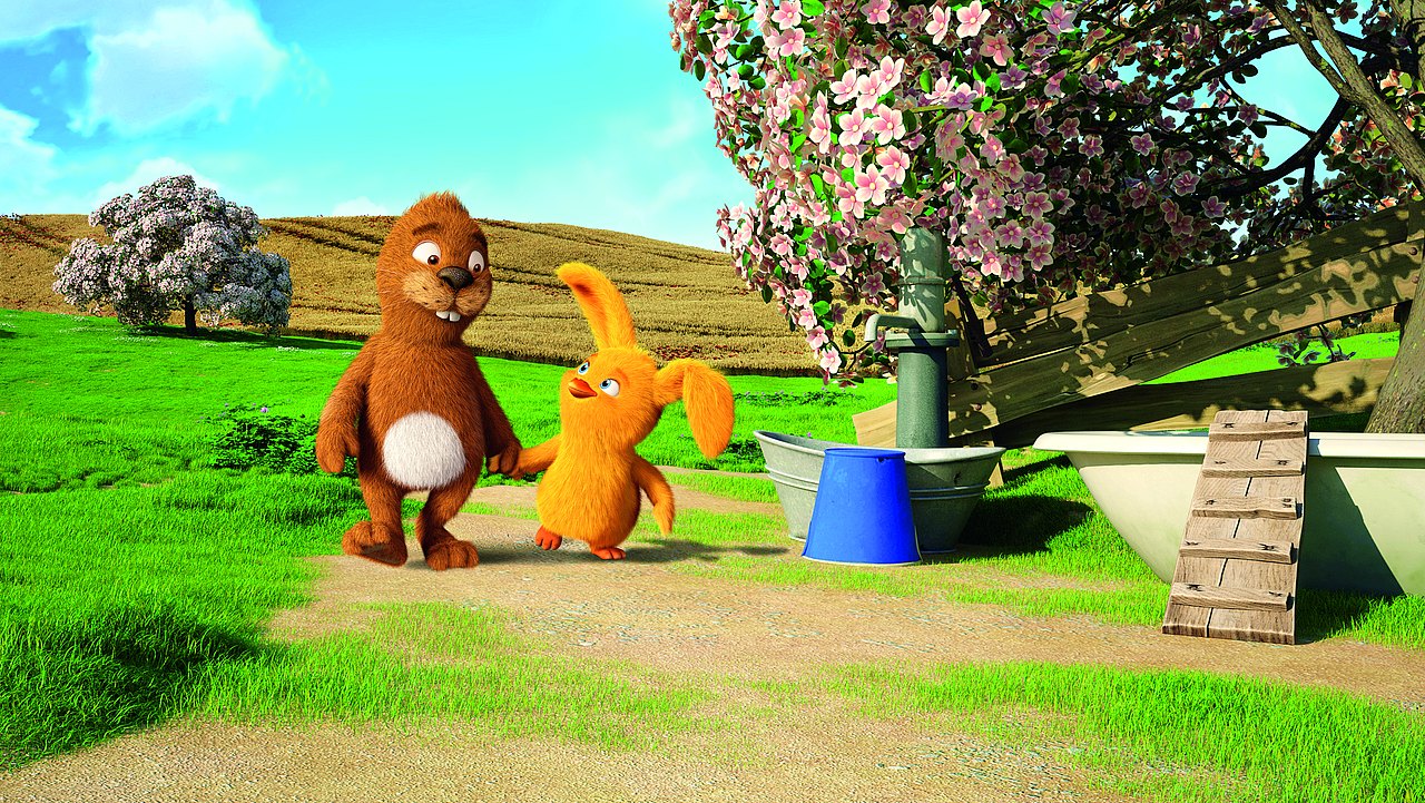 Keinohrhase und Zweiohrküken Filmbild von Keinohrhase und Zweiohrküken