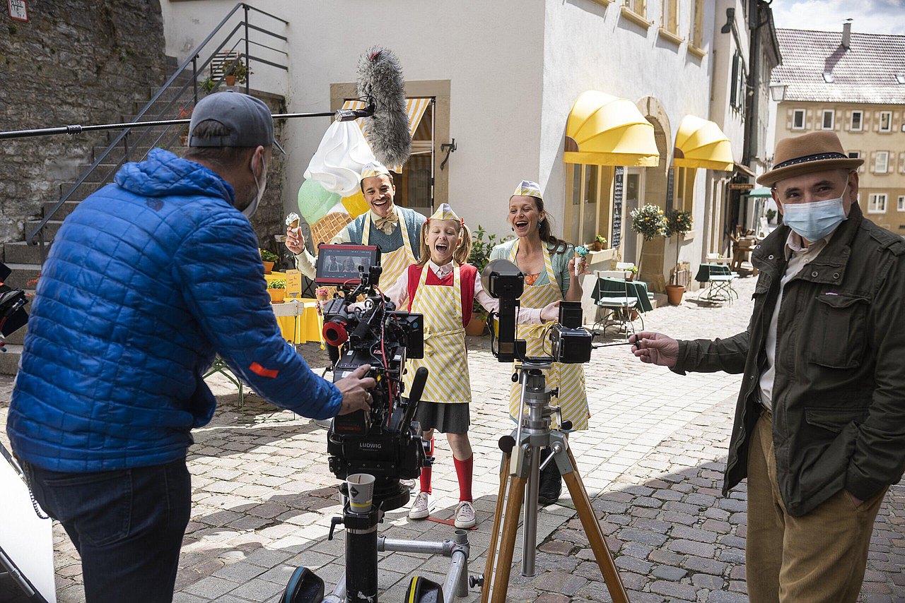 Dreharbeiten zu Lucy ist jetzt Gangster Dreharbeiten zu Lucy ist jetzt Gangster