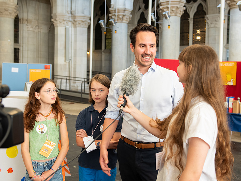 Eröffnung Rein ins Rathaus