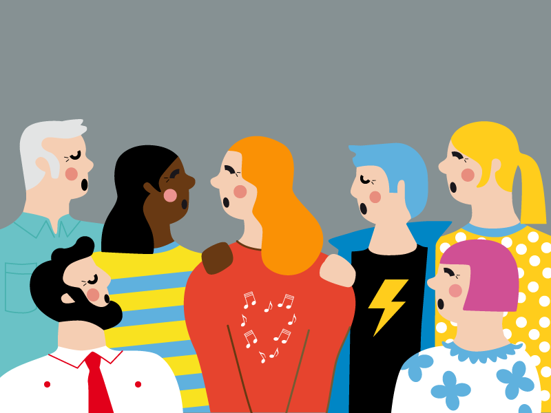 Chor Illustration